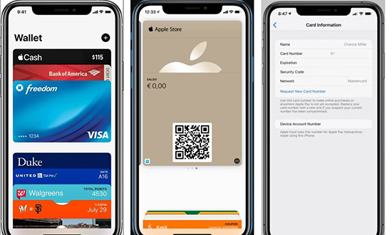Добавление карт в Wallet на iPhone