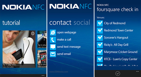 Использование NFC на смартфоне Windows Phone
