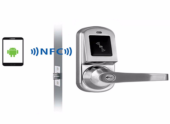 Как пользоваться NFC замком на входную дверь